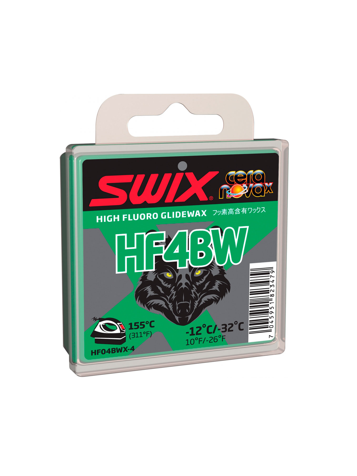 SWIX Мазь скольжения HF4BWX BLACK (-12...-32), 40 г Артикул: HF04BWX-4