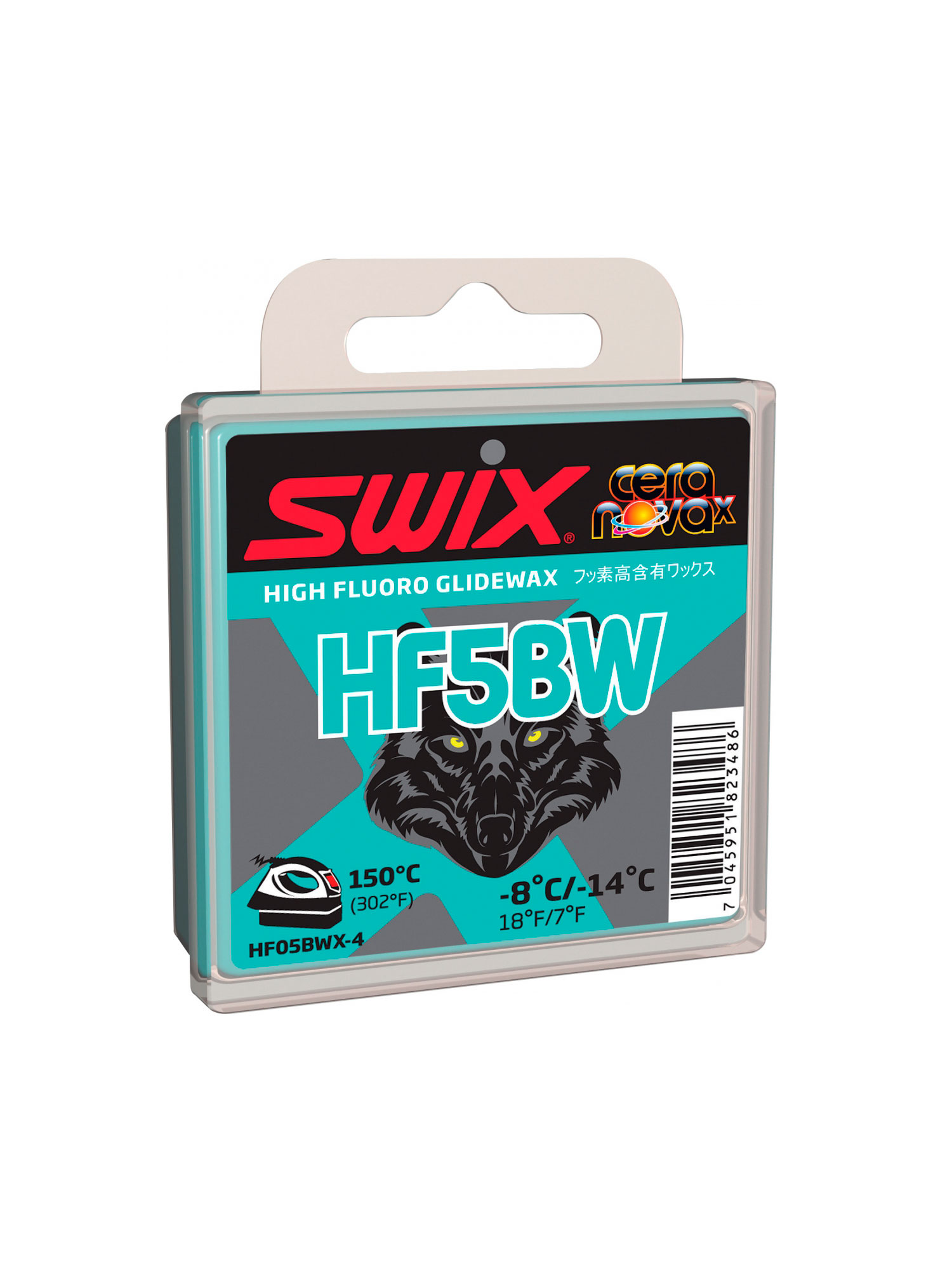 SWIX Мазь скольжения HF5BWX BLACK (-8...-14), 40 г Артикул: HF05BWX-4