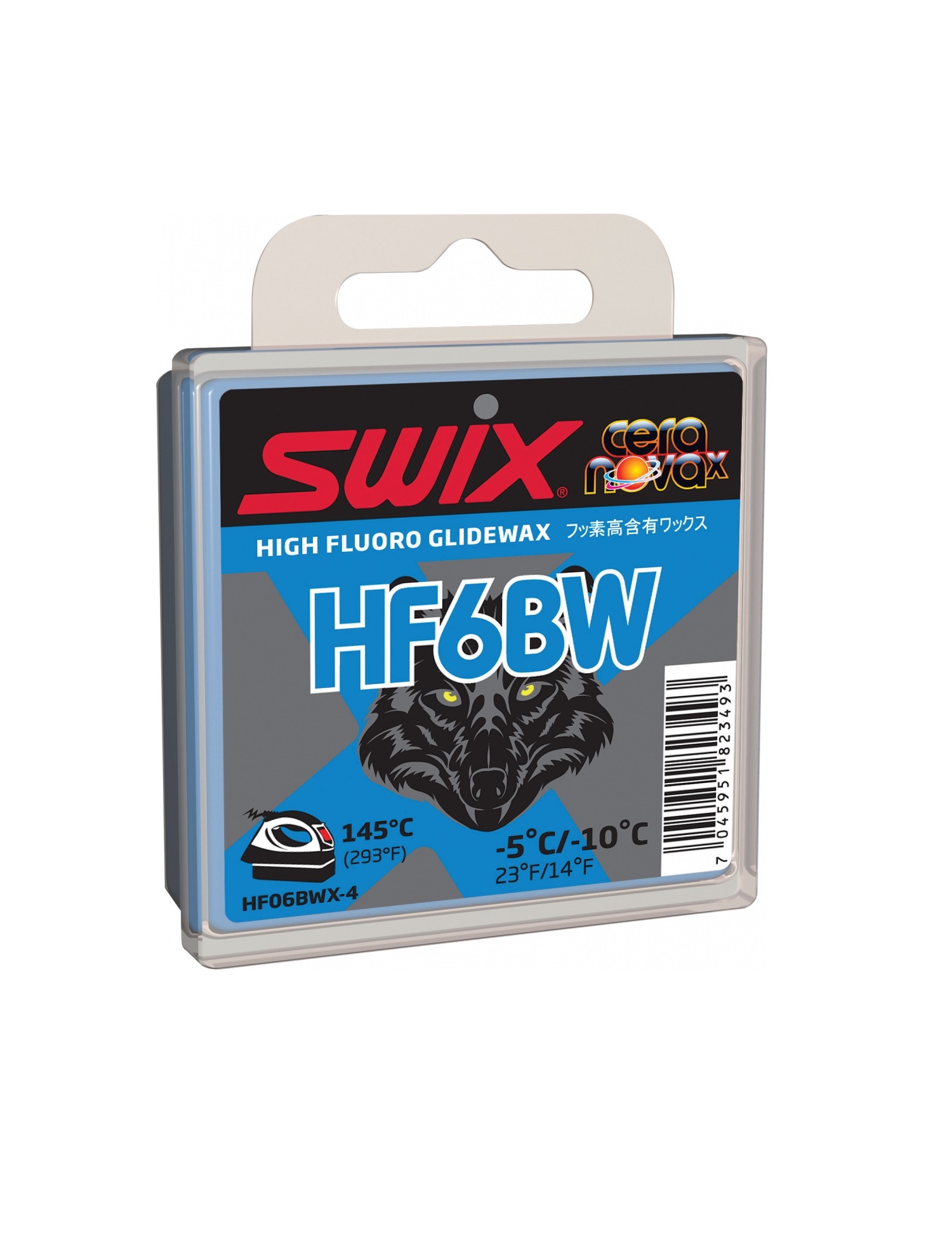 SWIX Мазь скольжения HF6BWX BLACK (-5...-10), 40 г Артикул: HF06BWX-4