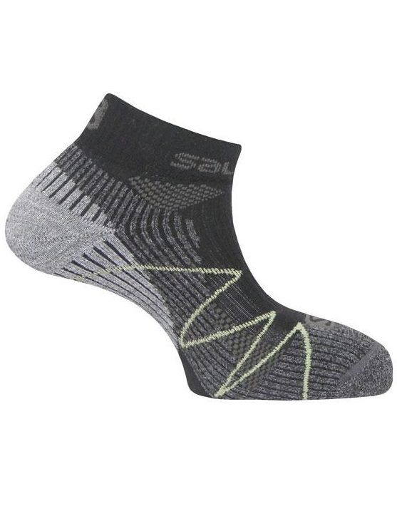 SALOMON Носки SWIFT BLACK/AUTOBAHN/MIMOSA YELLOW, артикул L35600800 ...