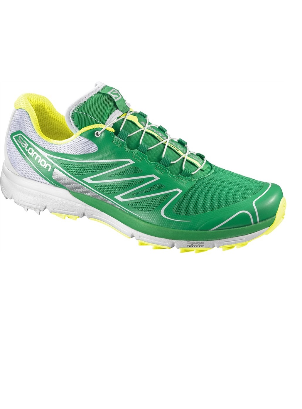 SALOMON Кроссовки SENSE PRO CLOVER GREEN/WH/YE, артикул L35969800, цвет  зеленый, характеристики, фото | SKIMIR