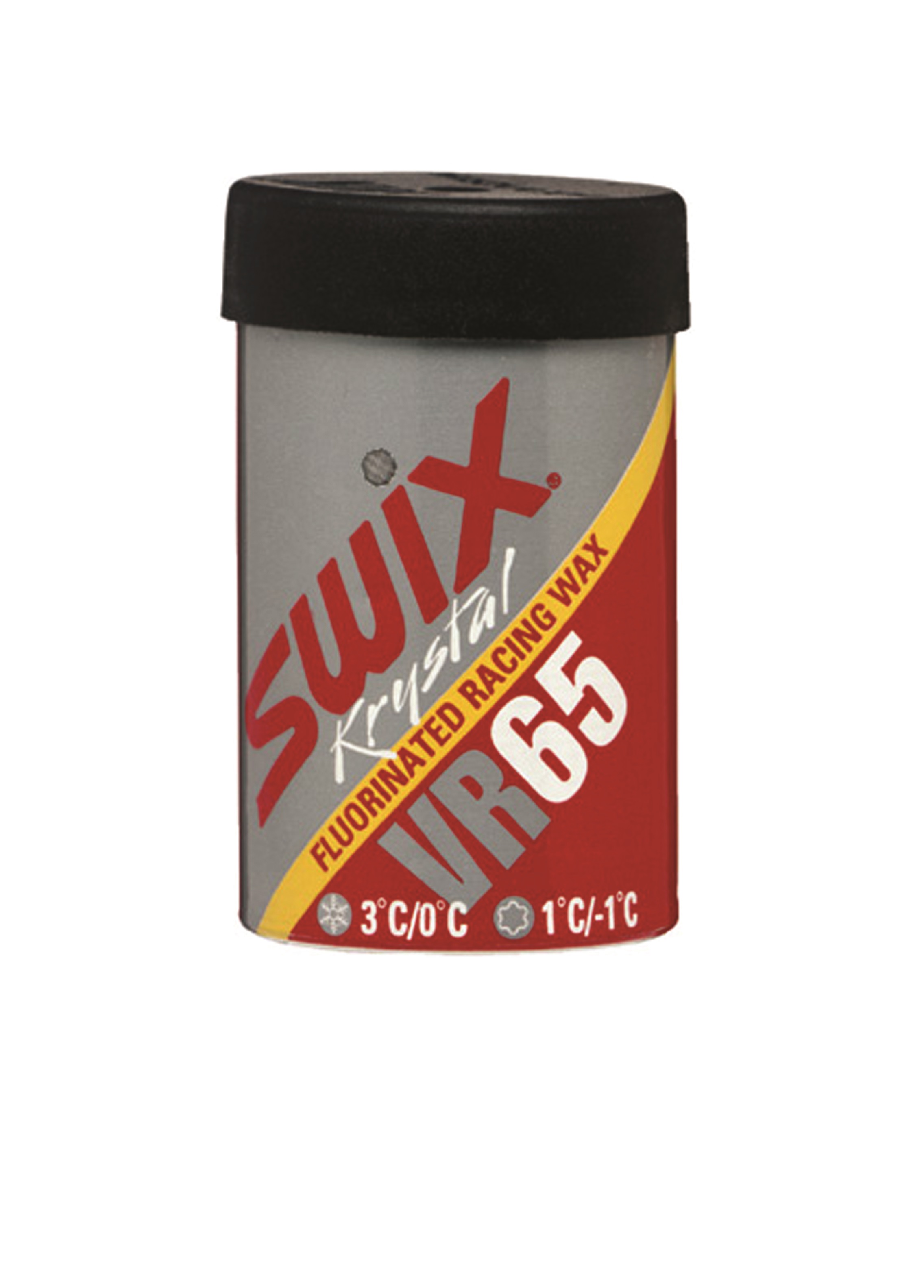SWIX Мазь держания лыжная с фтором SWIX VR65 YELLOW RED SILVER, 45 г Артикул: VR065