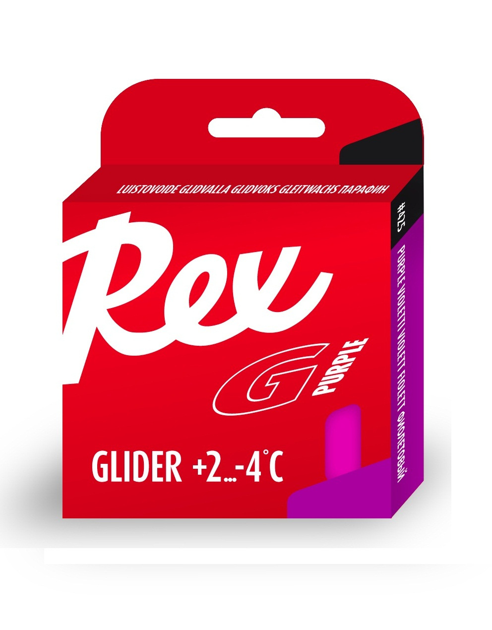 REX Парафин REX 425 G PURPLE +2/-4°C, 2x43 г Артикул: rex-425