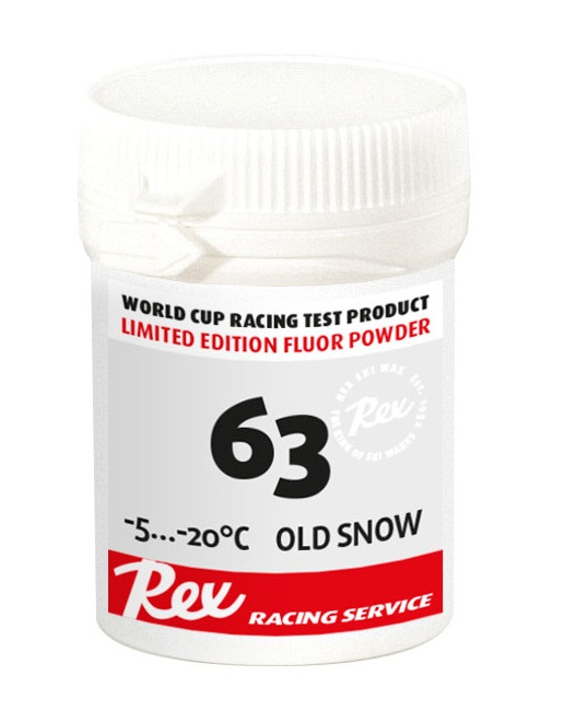 REX Порошок фтористый RACING SERVICE 63 (+5/-20), 30 г Артикул: rex-4982