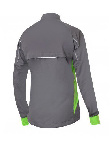 NONAME Куртка ROBIGO RUNNING 17 UNISEX Grey/Lime Артикул: ROBIGO RUNNING 17 GRAY