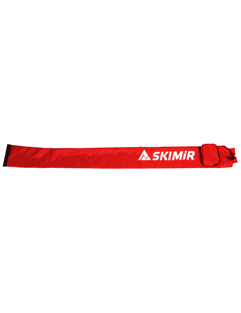 SKIMIR Чехол лыжный NORDIC LIGHT POCKET red-black, 210 см Артикул: 4087-20-D02