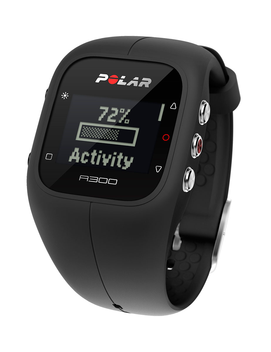 POLAR Спортивные часы A300 HR BLACK, артикул 90051953, цвет черный ...