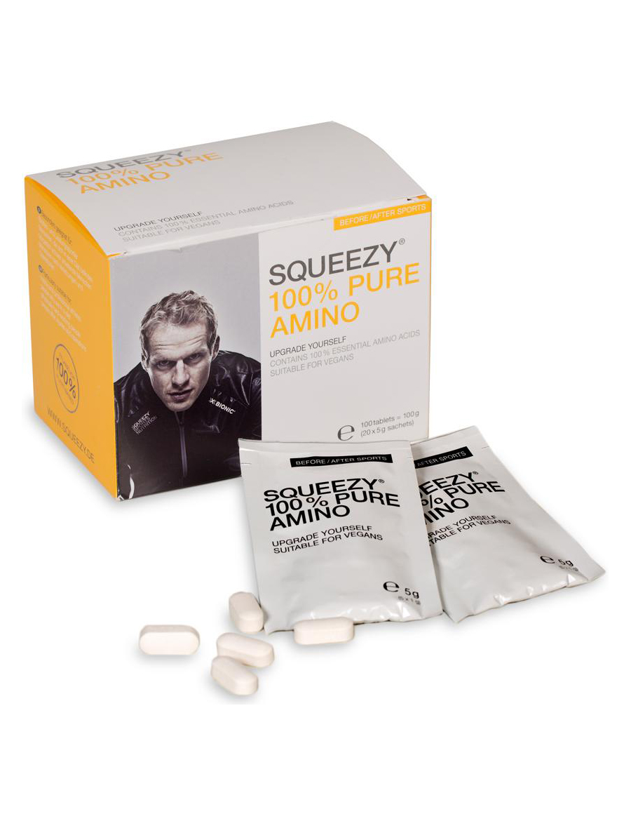 SQUEEZY Аминокислоты 100% PURE AMINO 5 г Артикул: PU0041