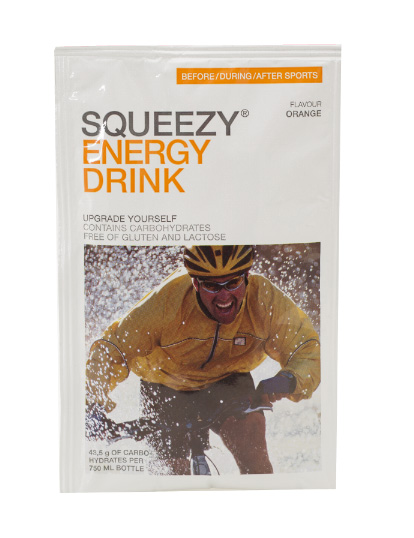 SQUEEZY Изотонический напиток ENERGY DRINK апельсин 50 г Артикул: PU0044