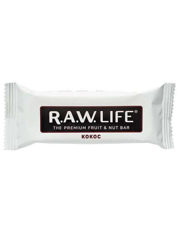 R.A.W LIFE Батончик "Кокос", 47 г Артикул: RAWLIFE-02