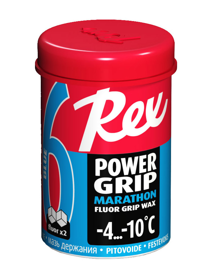 REX Фторовая мазь держания  61 PowerGrip Blue(-4/-10),45г Артикул: rex-10061