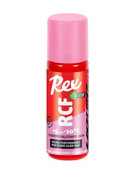 REX Парафин среднефтористый жидкий RCF Liquid Glider PINK (+5/-20), 60 мл Артикул: rex-4053