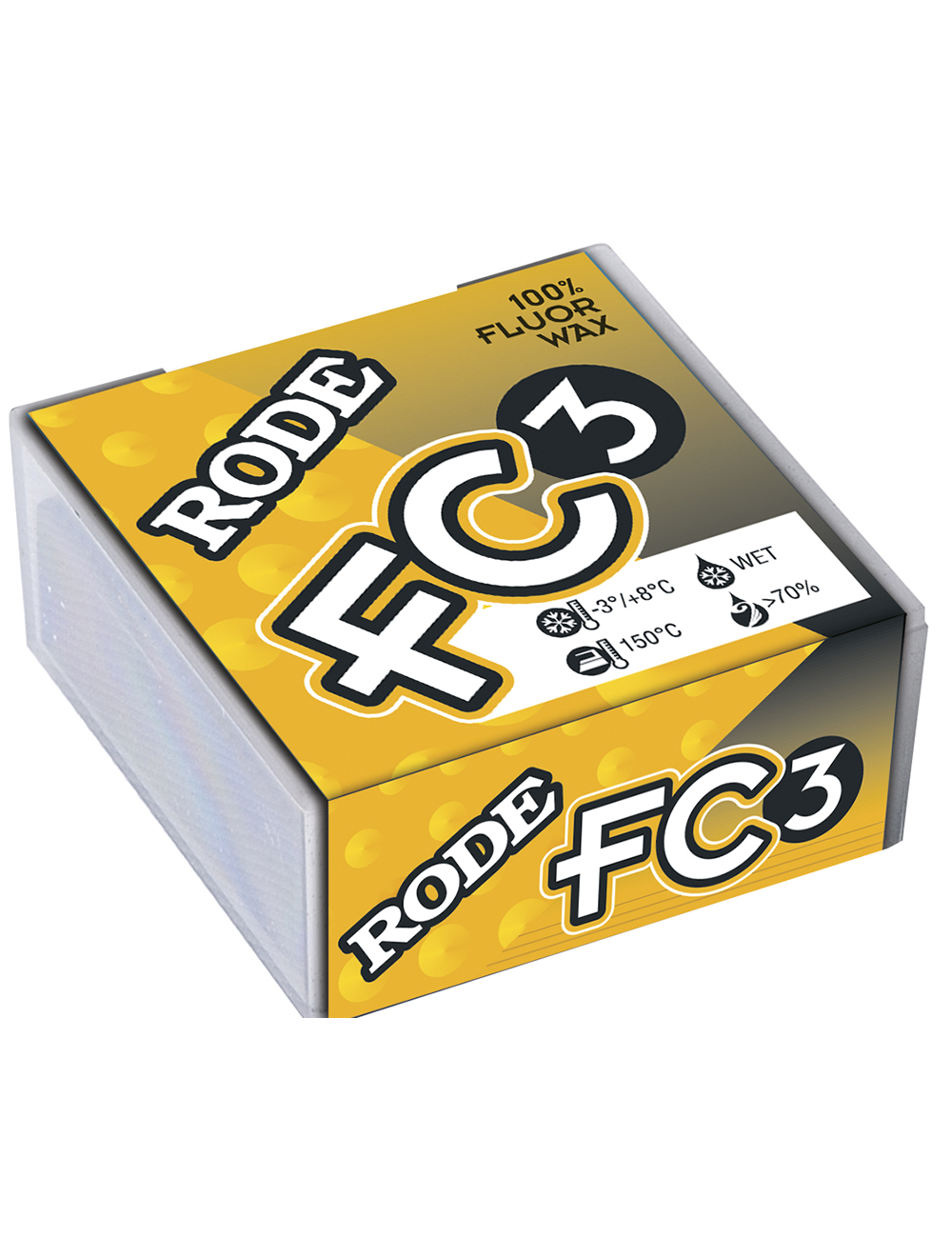 RODE Мазь скольжения фтористая твердая FC3 (+3/+8), 20 г Артикул: FC3