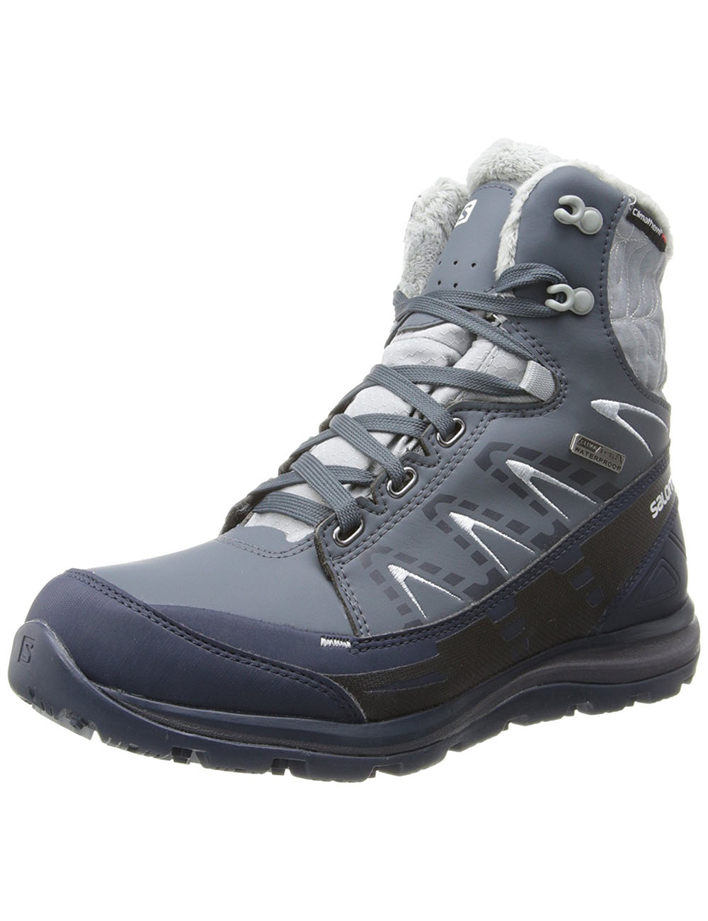 SALOMON Ботинки KAINA MID CS WP W GY/B Артикул: L36680400