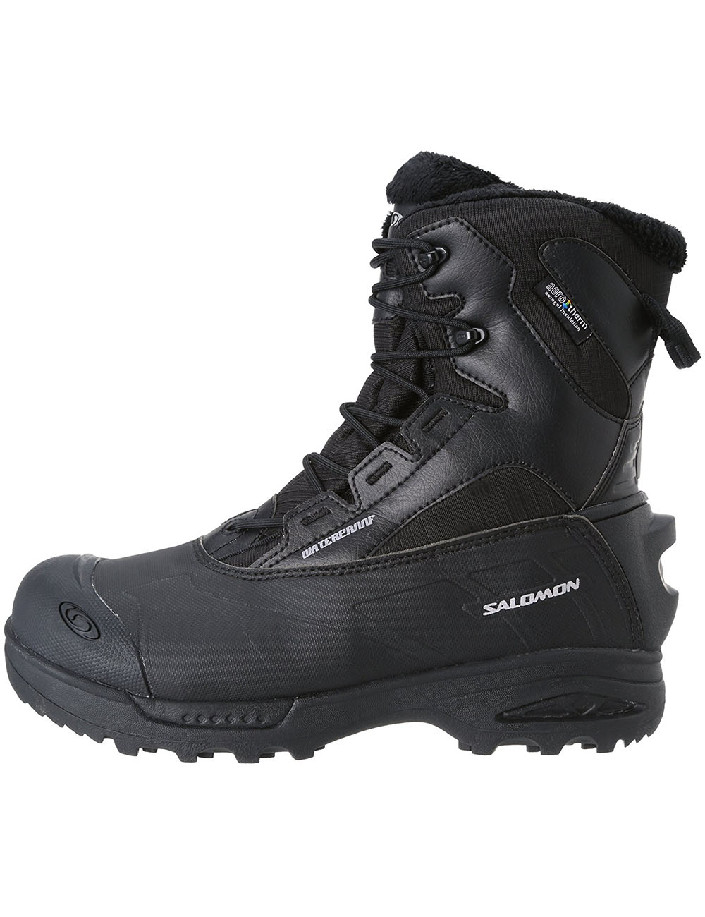 SALOMON Ботинки TOUNDRA MID WP M BLACK/BLACK/BLA Артикул: L35295900