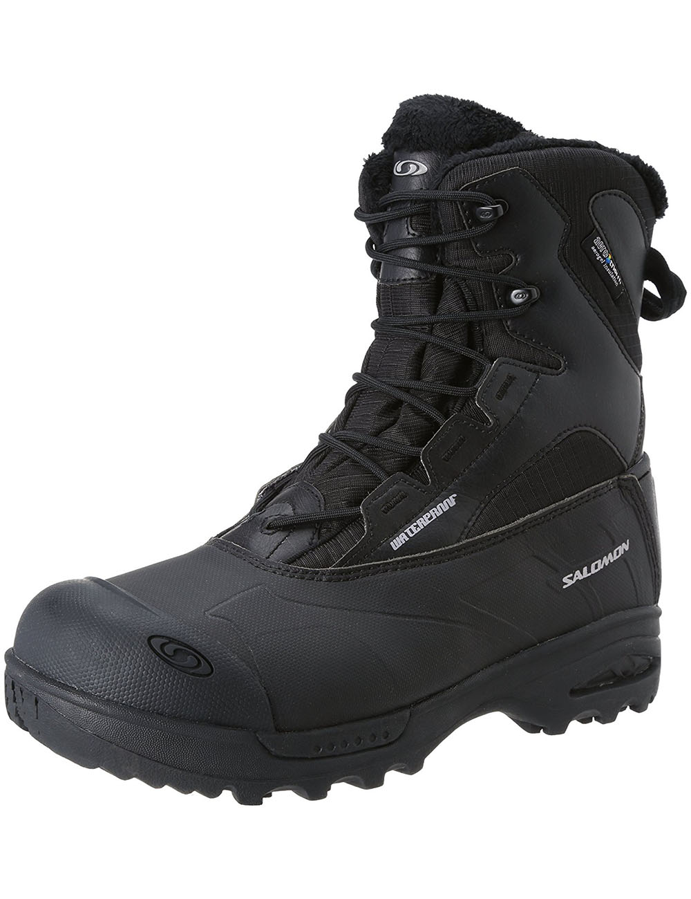 SALOMON Ботинки TOUNDRA MID WP M BLACK/BLACK/BLA Артикул: L35295900