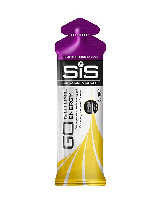 SIS Гель изотонический углеводный GO ISOTONIC ENERGY GEL черная смородина, 60 мл Артикул: 5025324002955