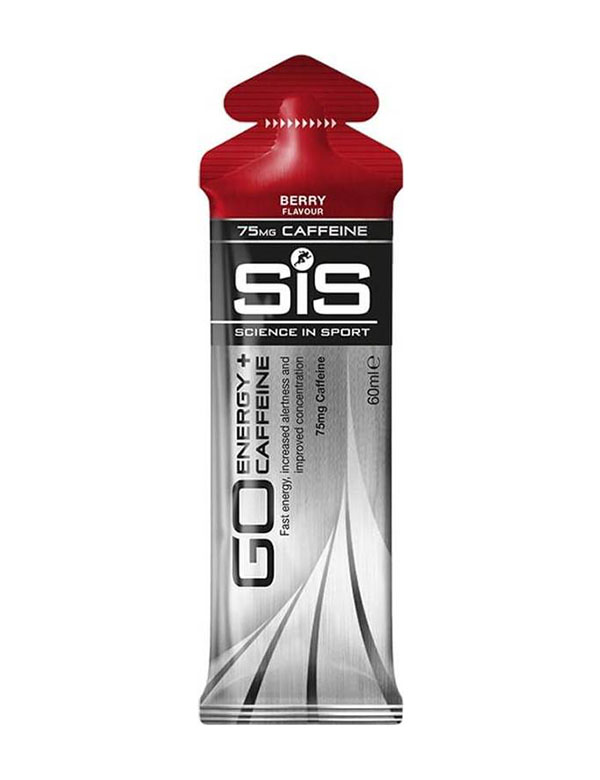 SIS Гель изотонический углеводный с кофеином 75 мг GO ENERGY + CAFFEINE GEL ягоды, 60 мл Артикул: 5025324022557