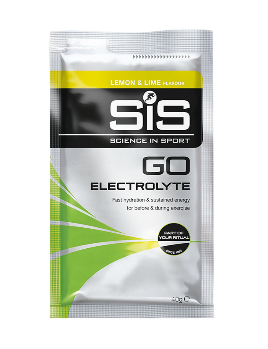 SIS Напиток углеводный с электролитами в порошке GO ELECTROLYTE лимон и лайм, 40 г Артикул: 5025324006045