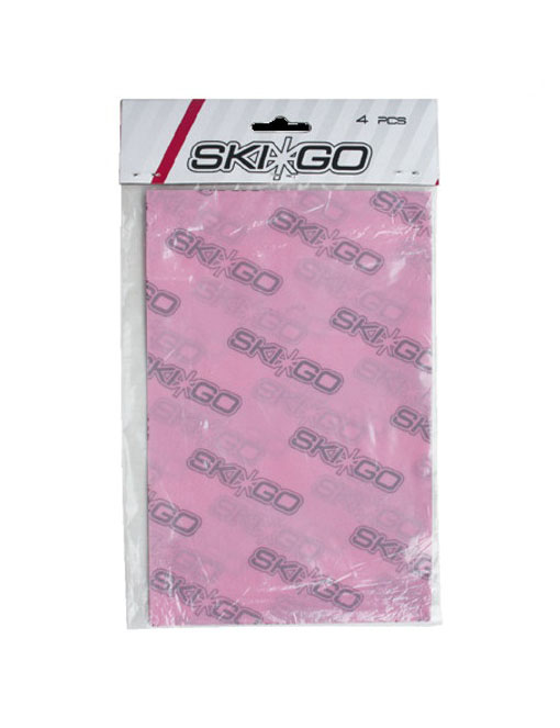 SKIGO Полировочная бумага SKIGO PINK PAPER 68336, 4 листа Артикул: 68336