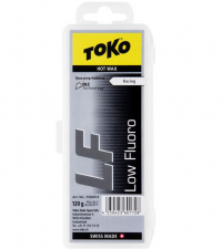 TOKO Парафин низкофтористый базовый LF RACING HOT WAX BLACK, 120 г уценка