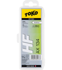 TOKO Парафин HF HOT WAX AX134 зеленый (0/-3), 120 г