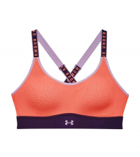 UNDER ARMOUR Спортивный топ INFINITY MID BLOCKED