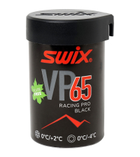 SWIX Мазь держания VP65 PRO Black/Red (+2/0), 45 г