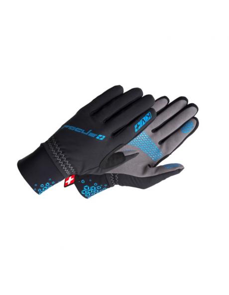 KV+ Лыжные перчатки XC FOCUS Black/Blue Артикул: 21G07.2
