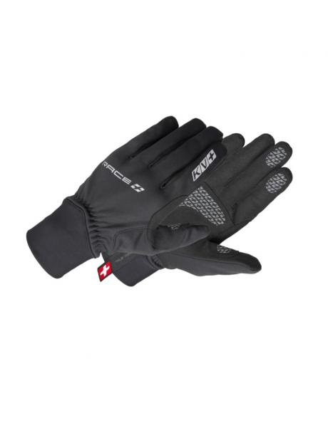 KV+ Лыжные перчатки RACE Black Артикул: 22G08.1