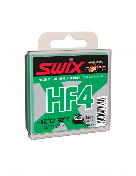 SWIX Мазь скольжения HF4X GREEN (-12...-32), 40 г Артикул: HF04X-4