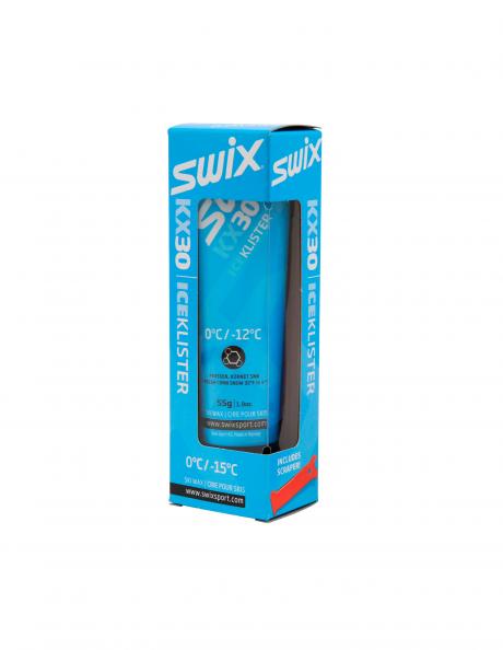 SWIX Клистер KX30 BLUE со скребком, 55 г Артикул: KX30