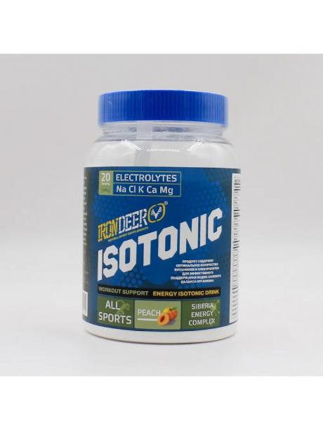 IRONDEER Изотонический напиток ISOTONIC 600 г персик Артикул: ИЗ-006