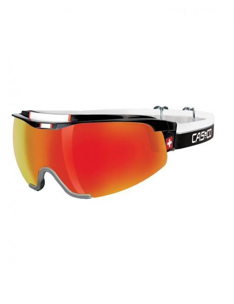 CASCO Лыжные очки SPIRIT CARBONIC BLACK-RED SWISS Edition Артикул: 07.4928