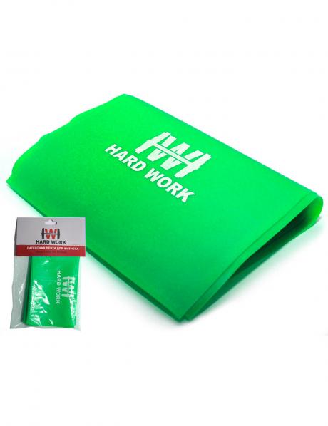 HARD WORK Эспандер-лента GREEN 1500 х 0,35 мм Артикул: 07685