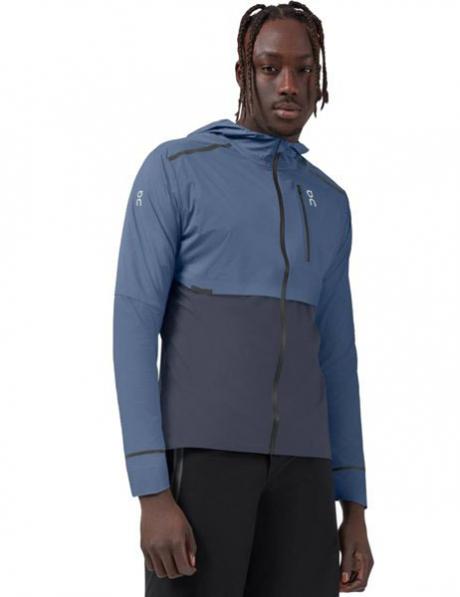 ON Куртка мужская WEATHER-JACKET Cerulean / Dark Артикул: 104.00297