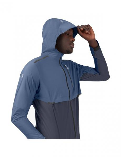 ON Куртка мужская WEATHER-JACKET Cerulean / Dark Артикул: 104.00297