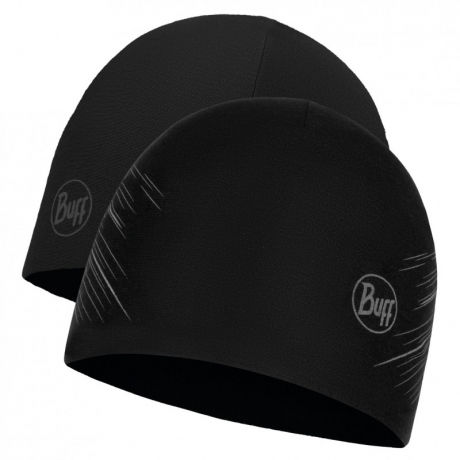 BUFF Шапка MICROFIBER REVERSIBLE HAT Solid Black Артикул: 118176.999.10.00
