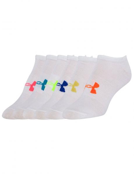 UNDER ARMOUR Носки короткие SOLID NO SHOW 6 пар Артикул: 1312701