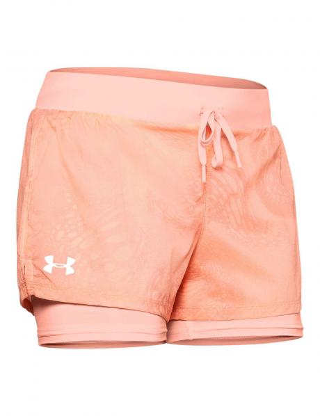 UNDER ARMOUR Шорты 2-в-1 SPEEDPOCKET WEIGHTLESS женские Артикул: 1350192
