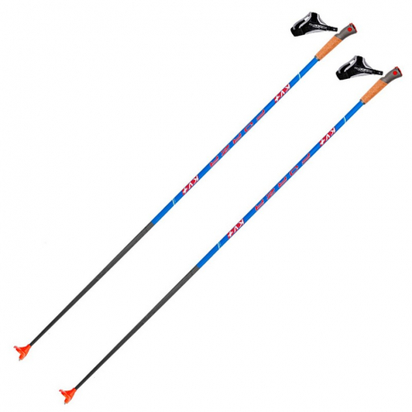 KV+ Лыжные палки FORZA CLIP BLUE 100% CARBON Артикул: 22P016B