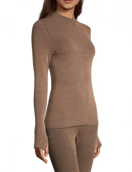 CASALL Футболка длинный рукав WOOL RIB женская Артикул: 19192