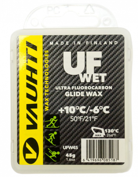 VAUHTI Парафин VAUHTI UF WET +10/-6°C, 45 г Артикул: EV330-UFW45