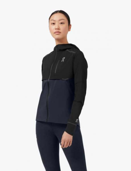 ON Куртка WEATHER JACKET Black / Navy женская Артикул: 204.00248