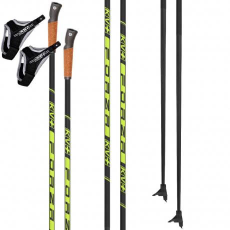 KV+ Лыжные палки FORZA CLIP 100% CARBON Артикул: 22P016Y