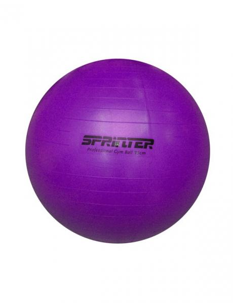 SPRINTER Фитбол Anti-burst GYM BALL PURPLE 75 см Артикул: 29041
