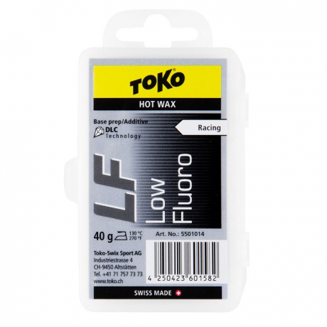 TOKO Парафин TOKO LF RACING DLC HOT WAX BLACK, 40 г Артикул: 5501014