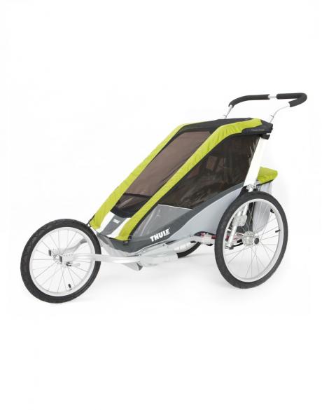 THULE Коляска Thule Chariot Cougar1/Кугар1, в комплекте с велосцепкой, авокадо 10100935 Артикул: 10100935