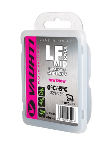 VAUHTI Парафин низкофтористый LF RACE MID (0/-5), 45 г Артикул: 343-LFRM45