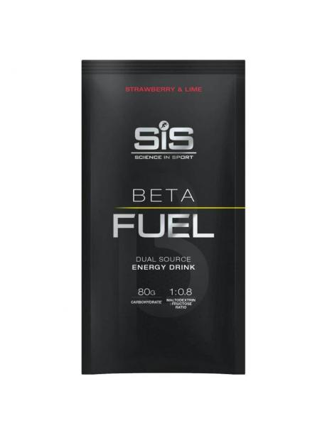 SIS Напиток углеводный с электролитами в порошке BETA FUEL клубника и лайм, 82 г Артикул: 5025324009640
